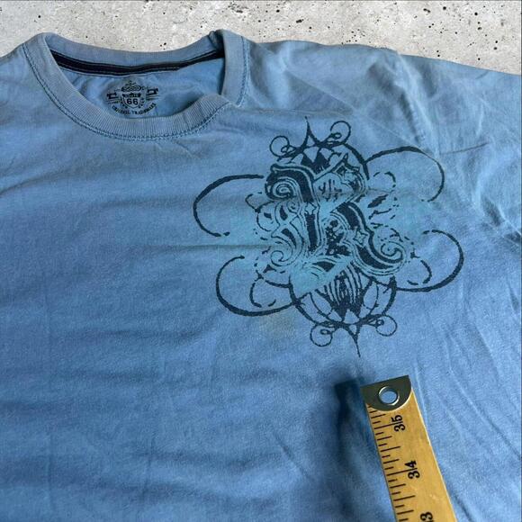 Route 66 Angel Wing Emo Grunge Grail TShirt Size M - Picture 7 of 9